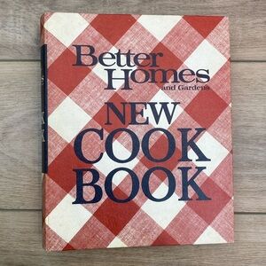 1969 Better Homes New‎ Cookbook Binder